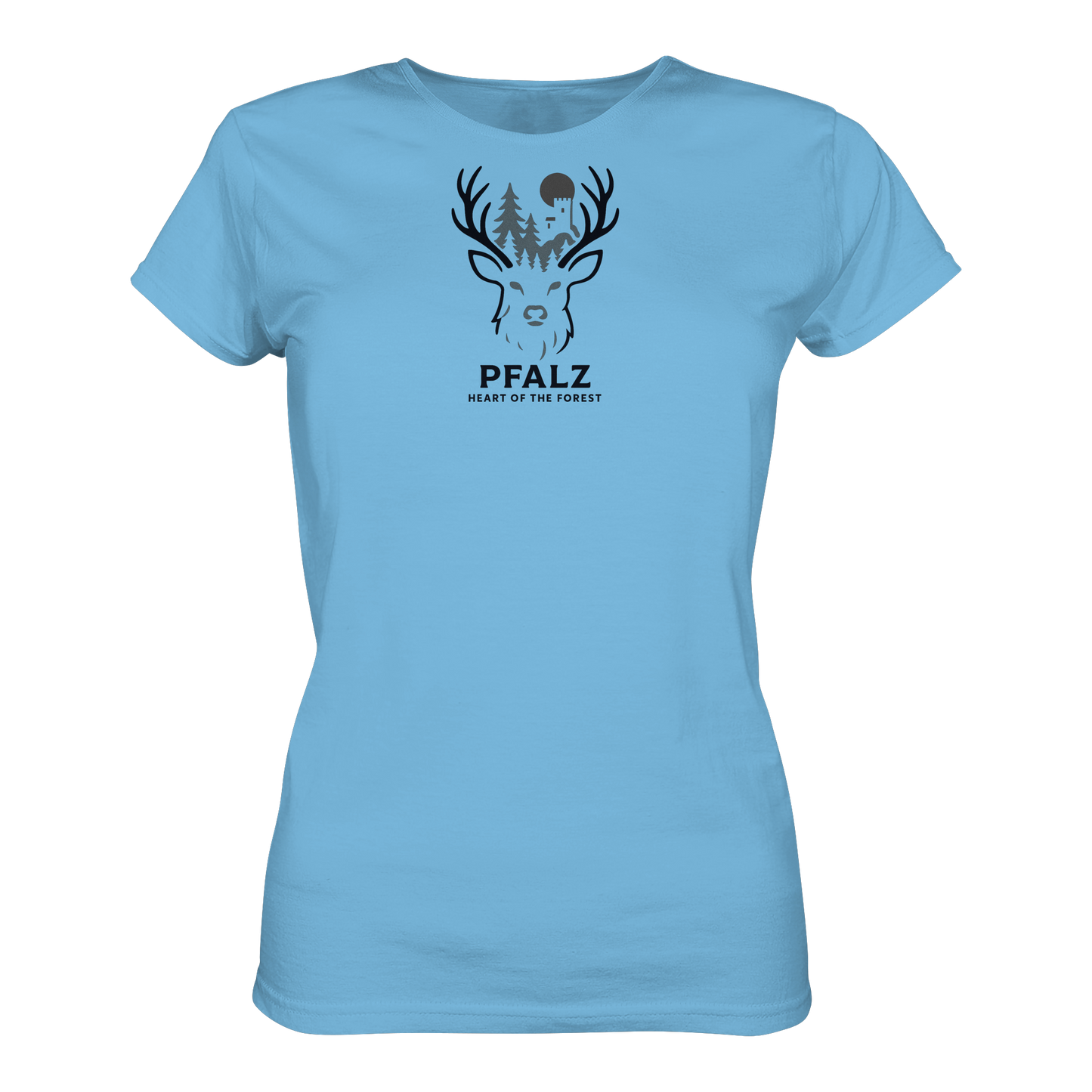 Herz des Waldes - Ladies Organic Shirt