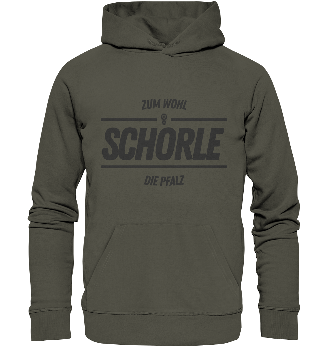 Zum Wohl die Pfalz - Organic Basic Hoodie