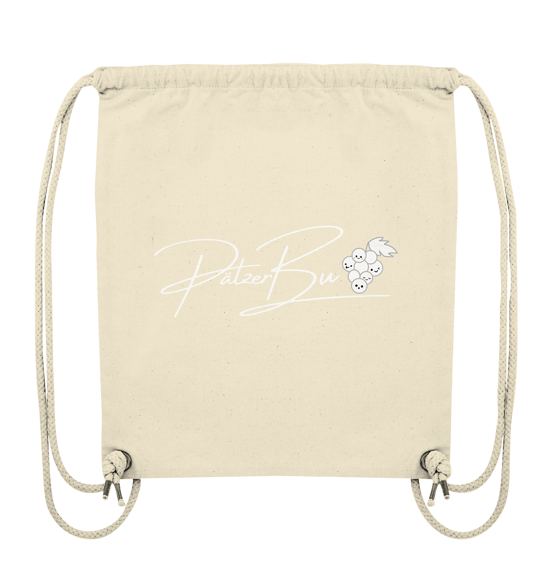Pälzer Bu - Schrift Kids - Organic Gym-Bag