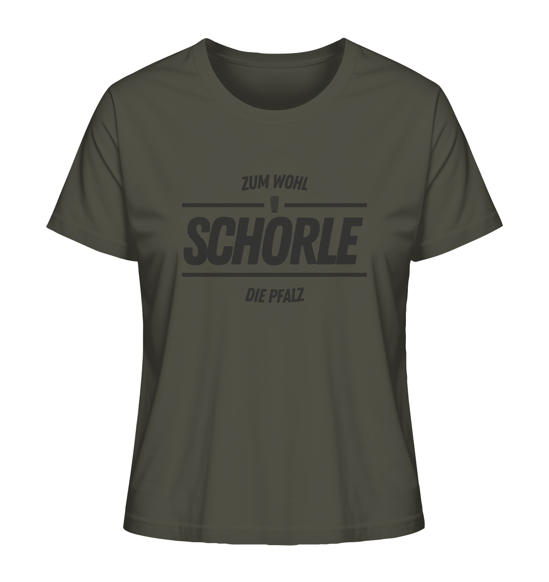 Zum Wohl die Pfalz - Ladies Organic Shirt