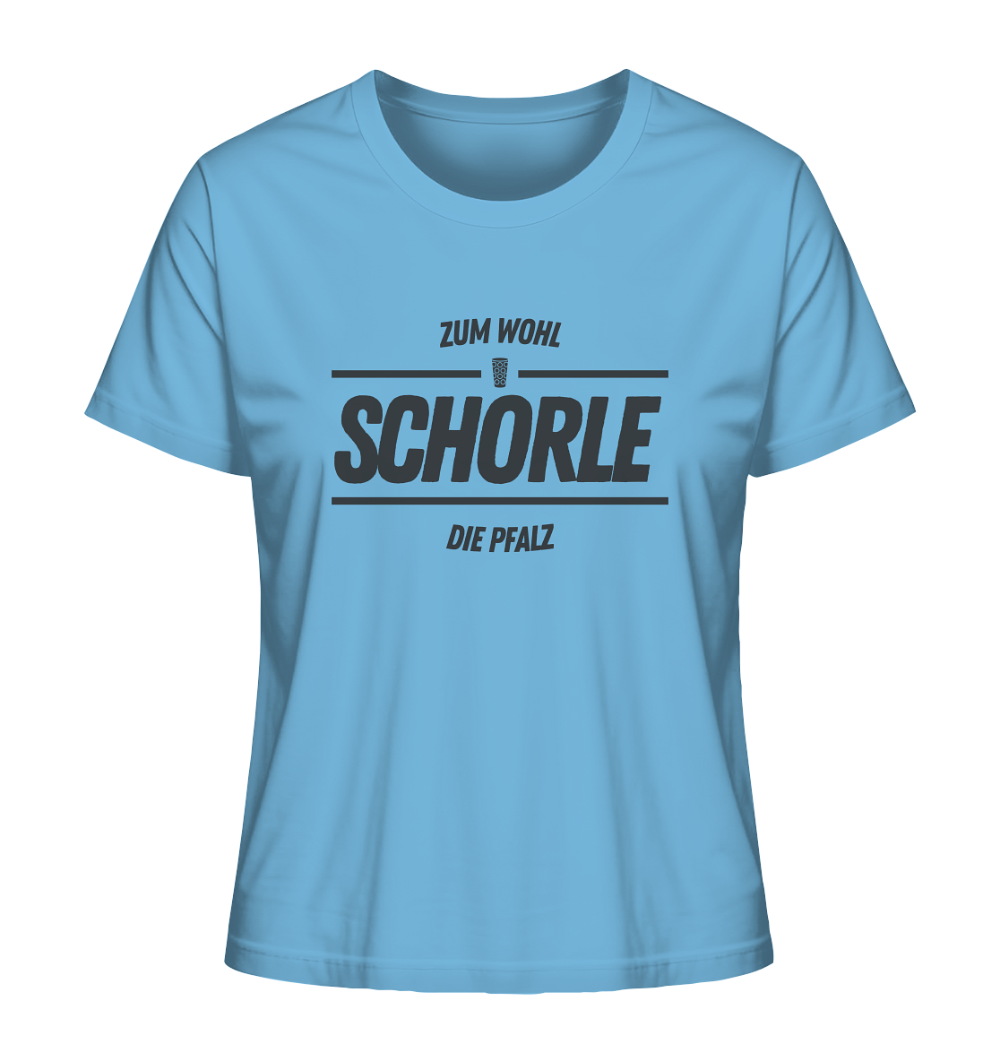 Zum Wohl die Pfalz - Ladies Organic Shirt