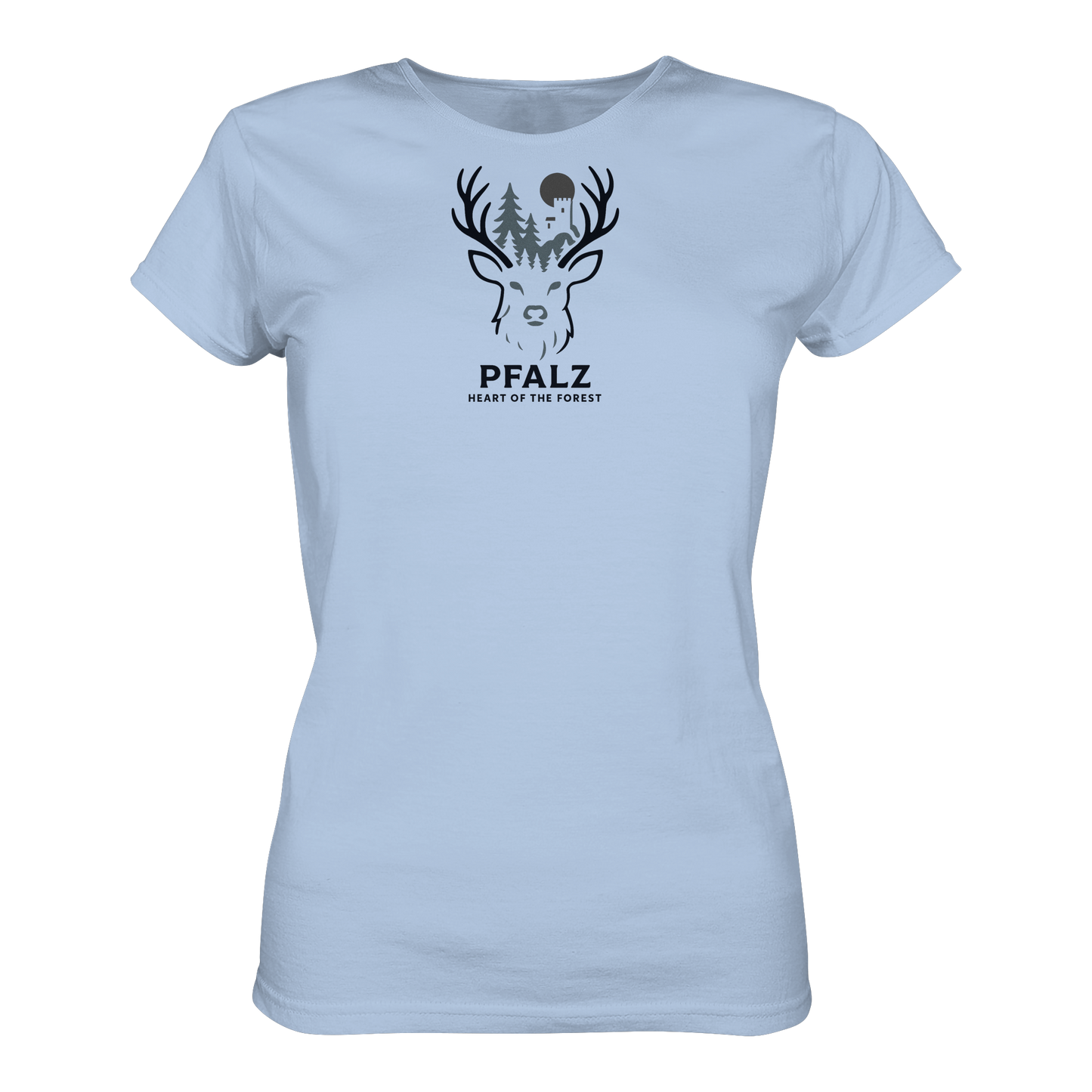Herz des Waldes - Ladies Organic Shirt