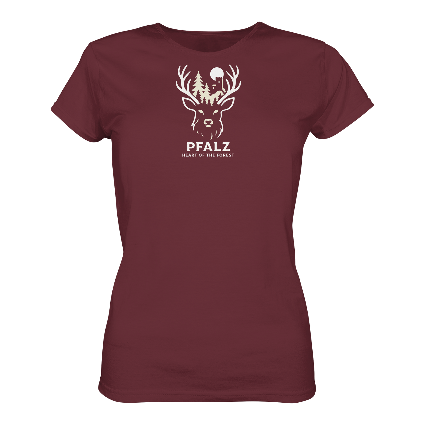 Herz des Waldes - Ladies Organic Shirt