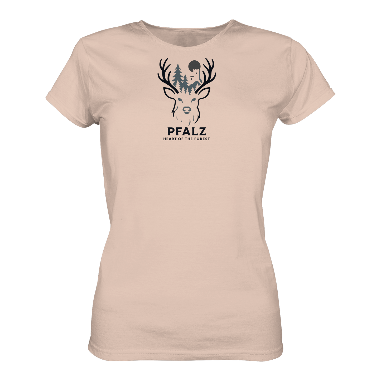 Herz des Waldes - Ladies Organic Shirt