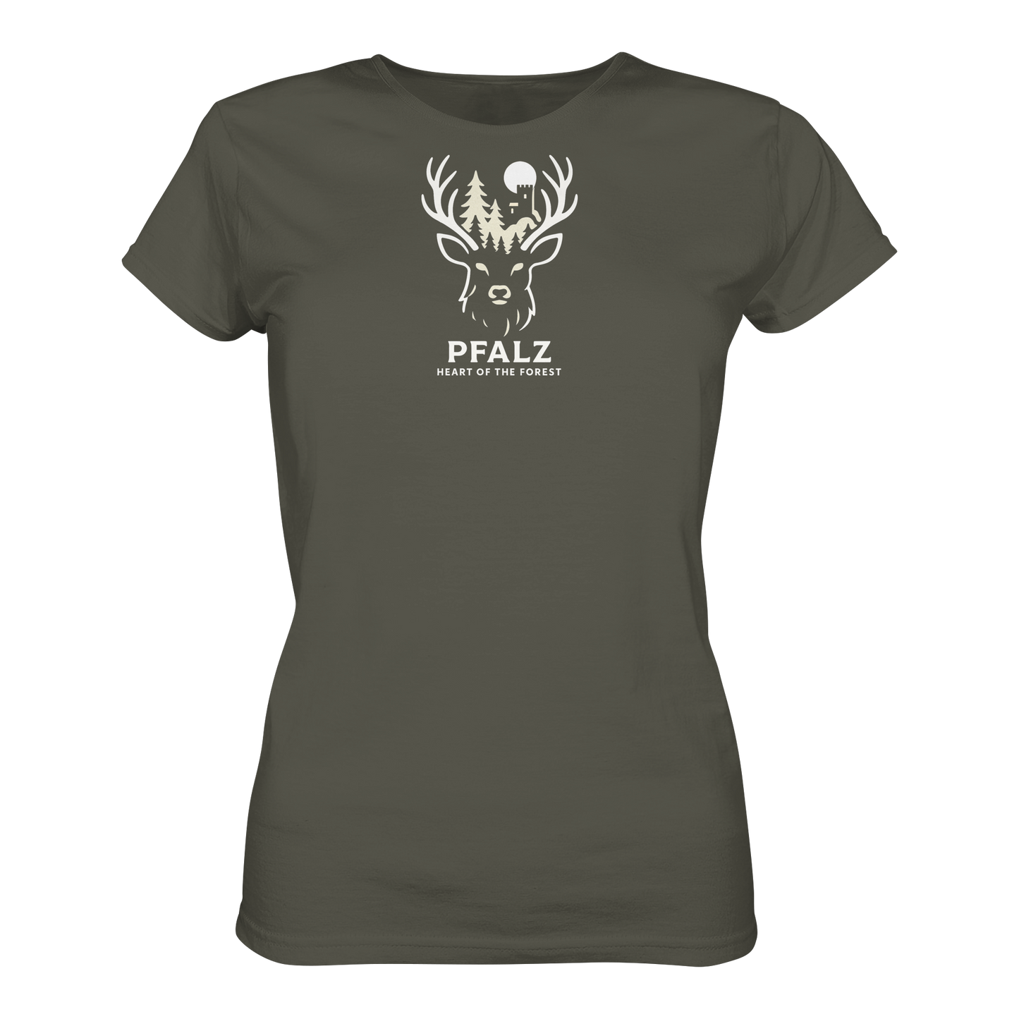 Herz des Waldes - Ladies Organic Shirt