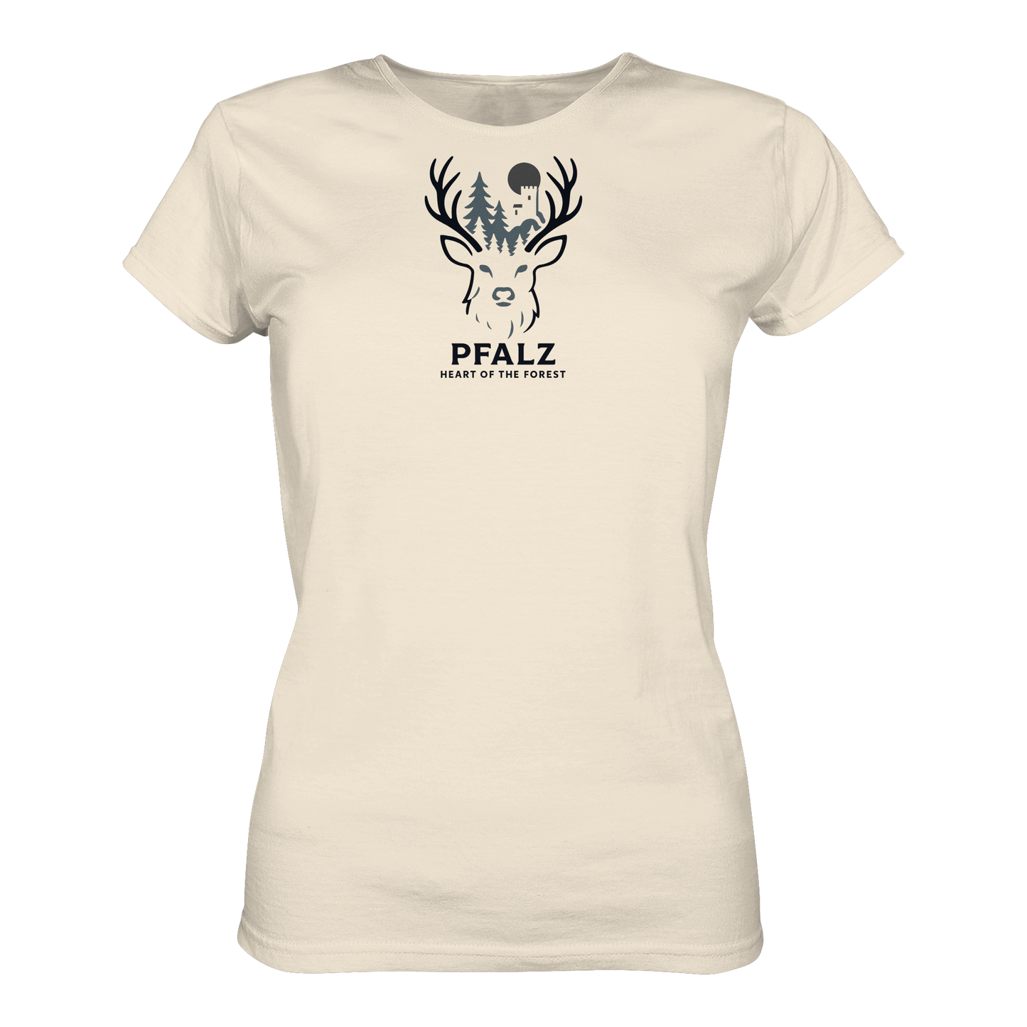 Herz des Waldes - Ladies Organic Shirt