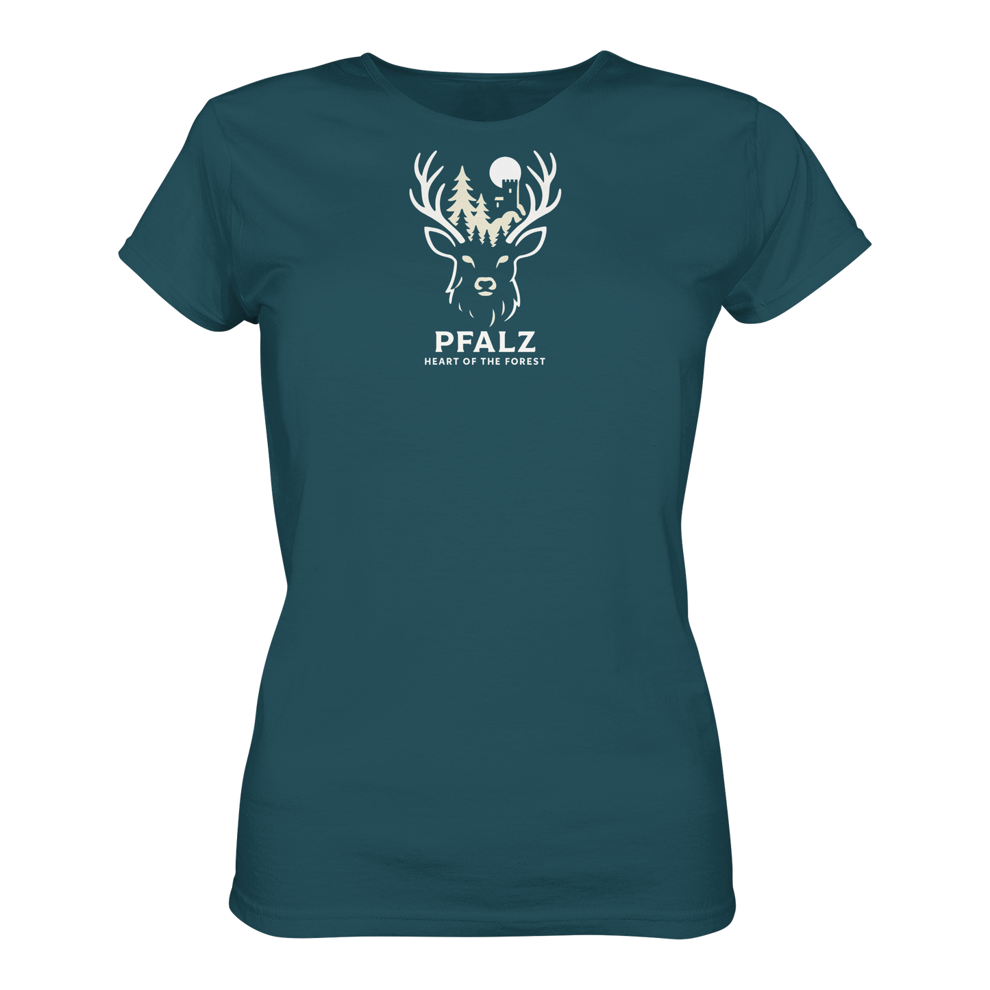 Herz des Waldes - Ladies Organic Shirt