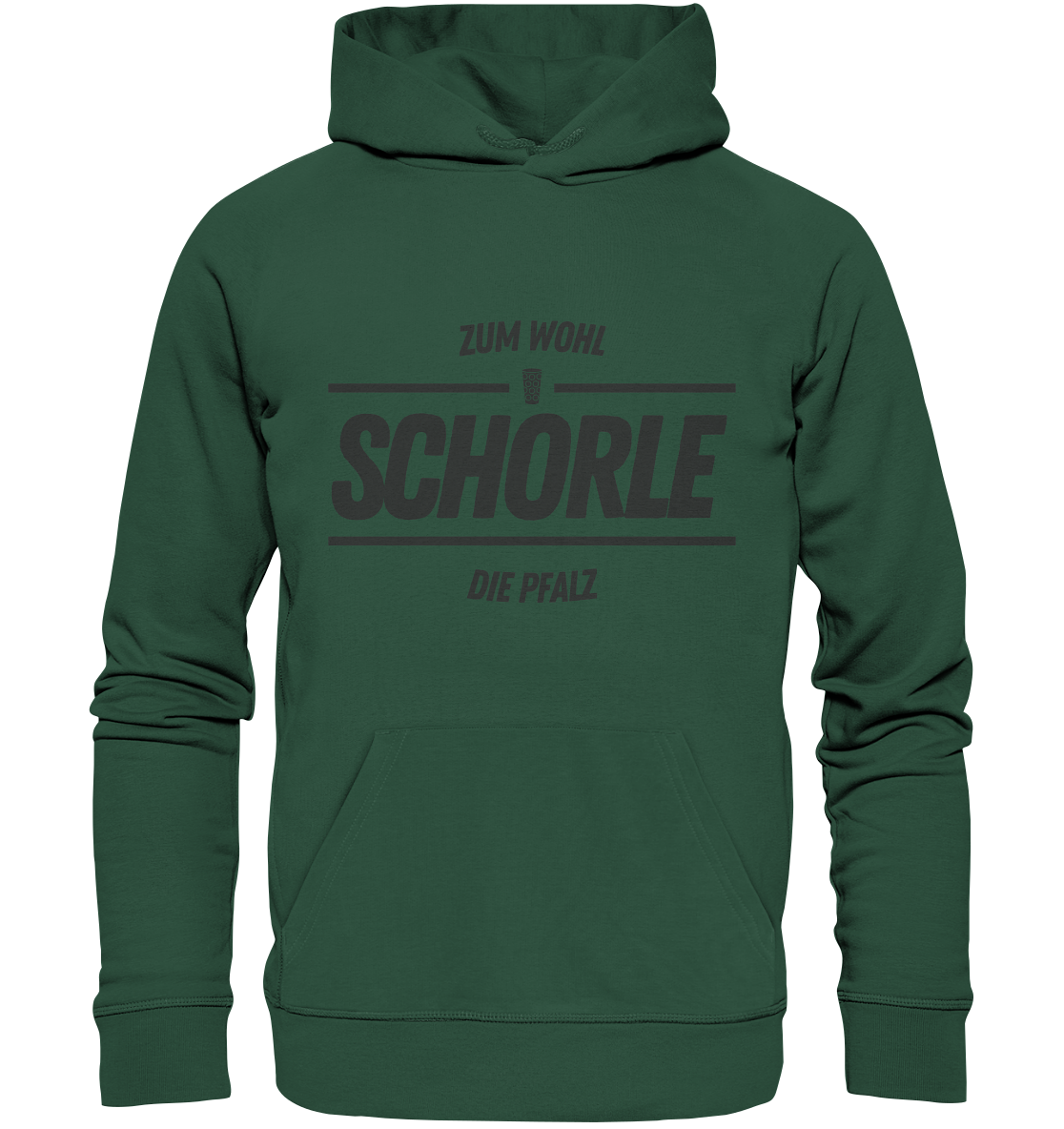 Zum Wohl die Pfalz - Organic Basic Hoodie