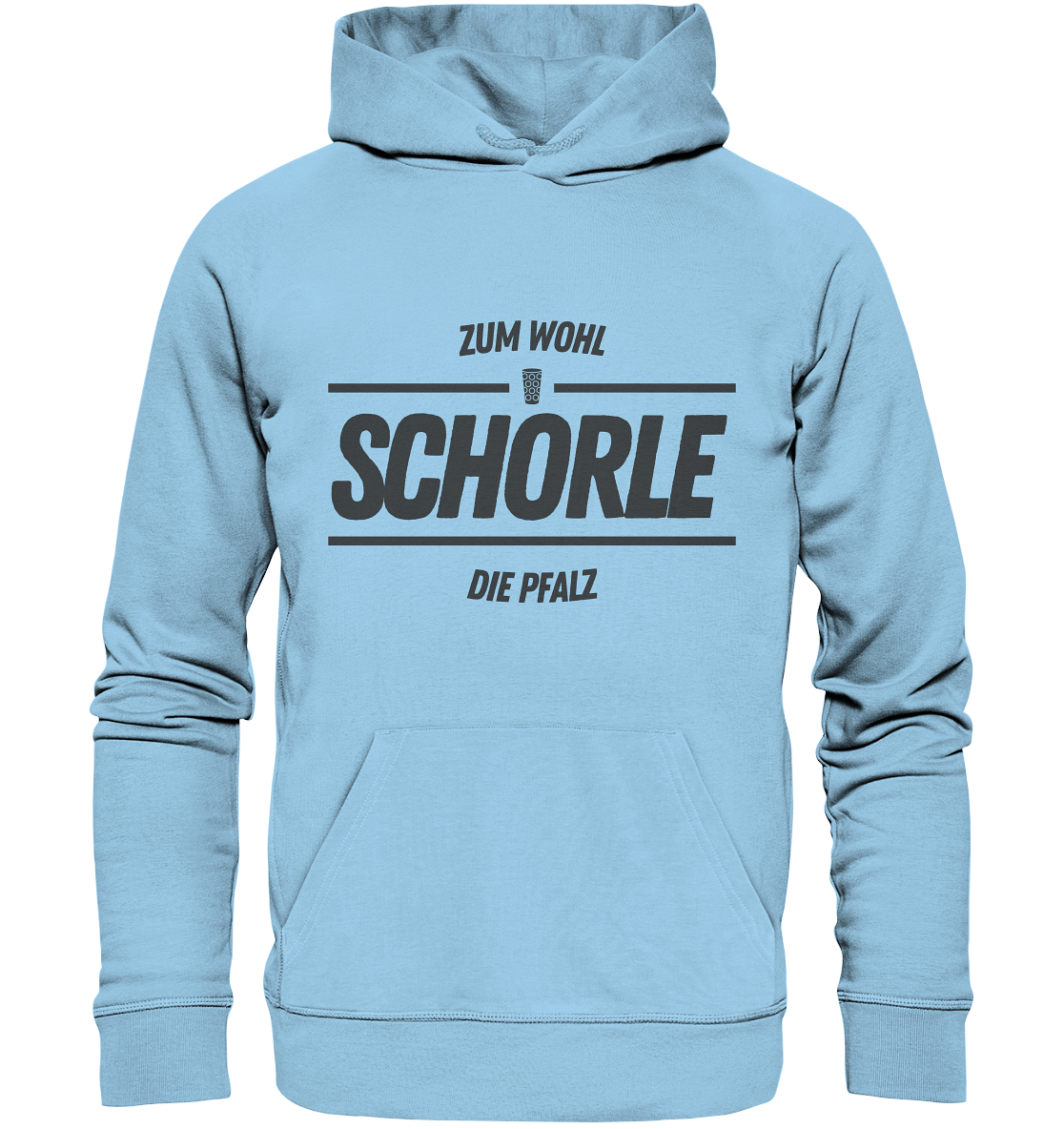 Zum Wohl die Pfalz - Organic Basic Hoodie