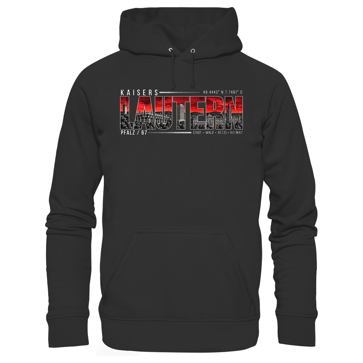 Lautre Skyline - Organic Basic Hoodie