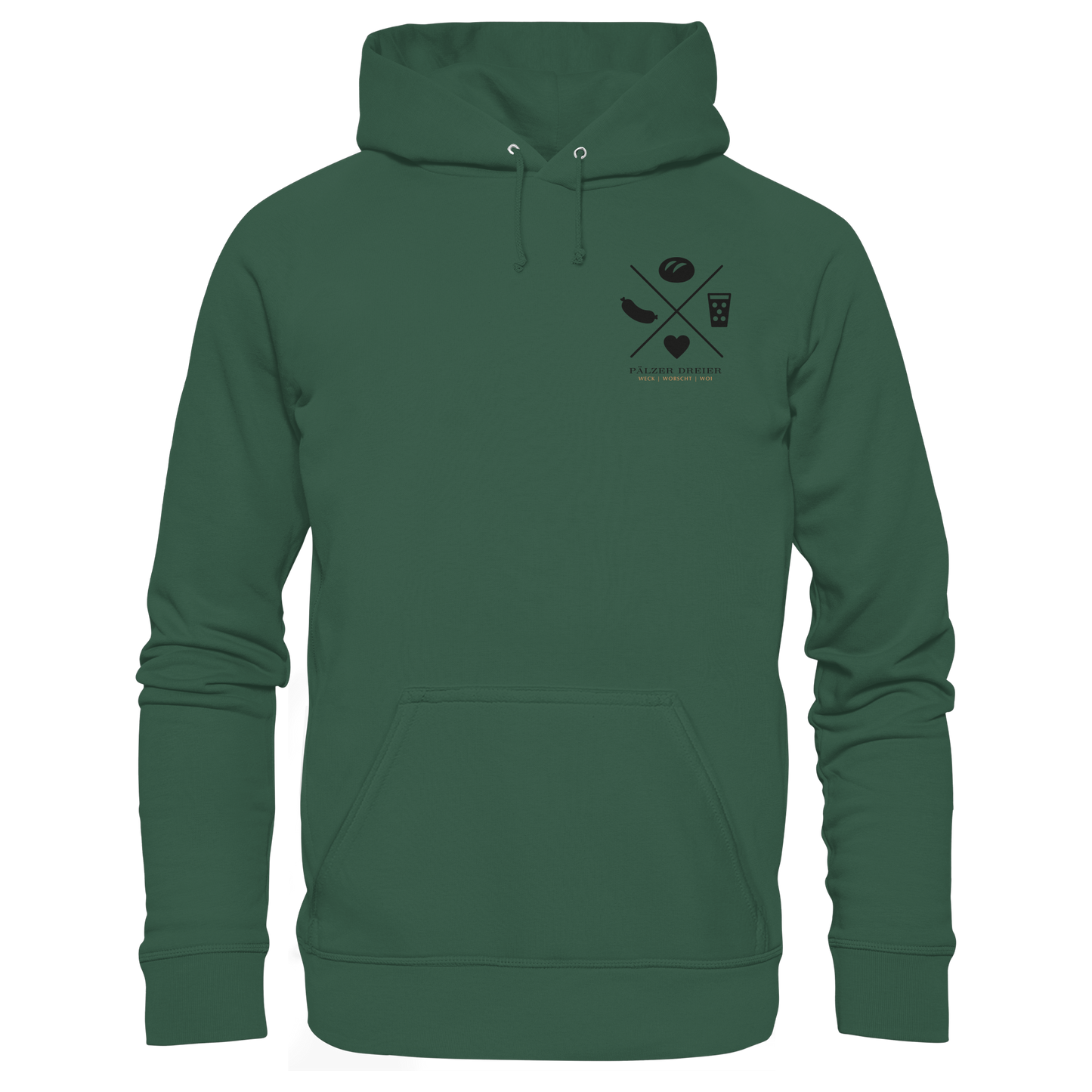 Weck Worscht Woi - Organic Basic Hoodie