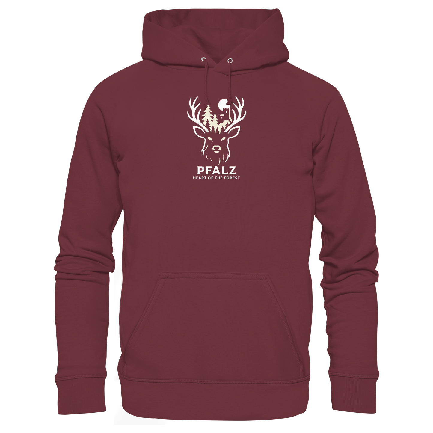 Herz des Waldes - Organic Basic Hoodie