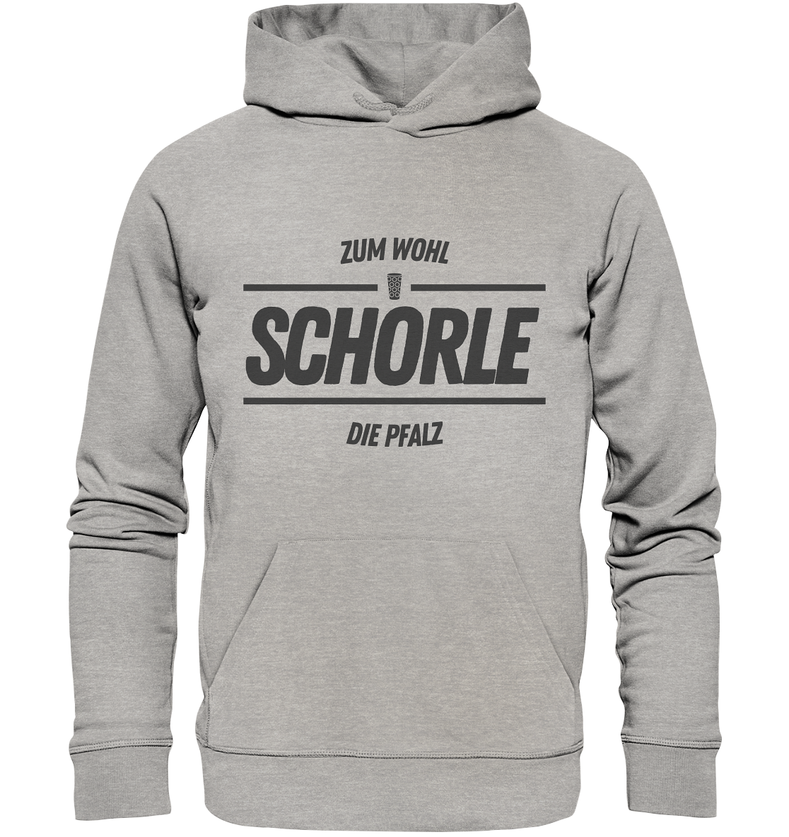 Zum Wohl die Pfalz - Organic Basic Hoodie