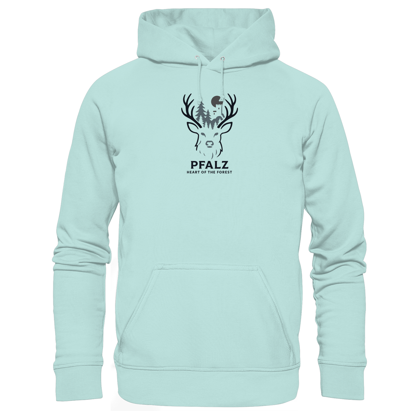 Herz des Waldes - Organic Basic Hoodie