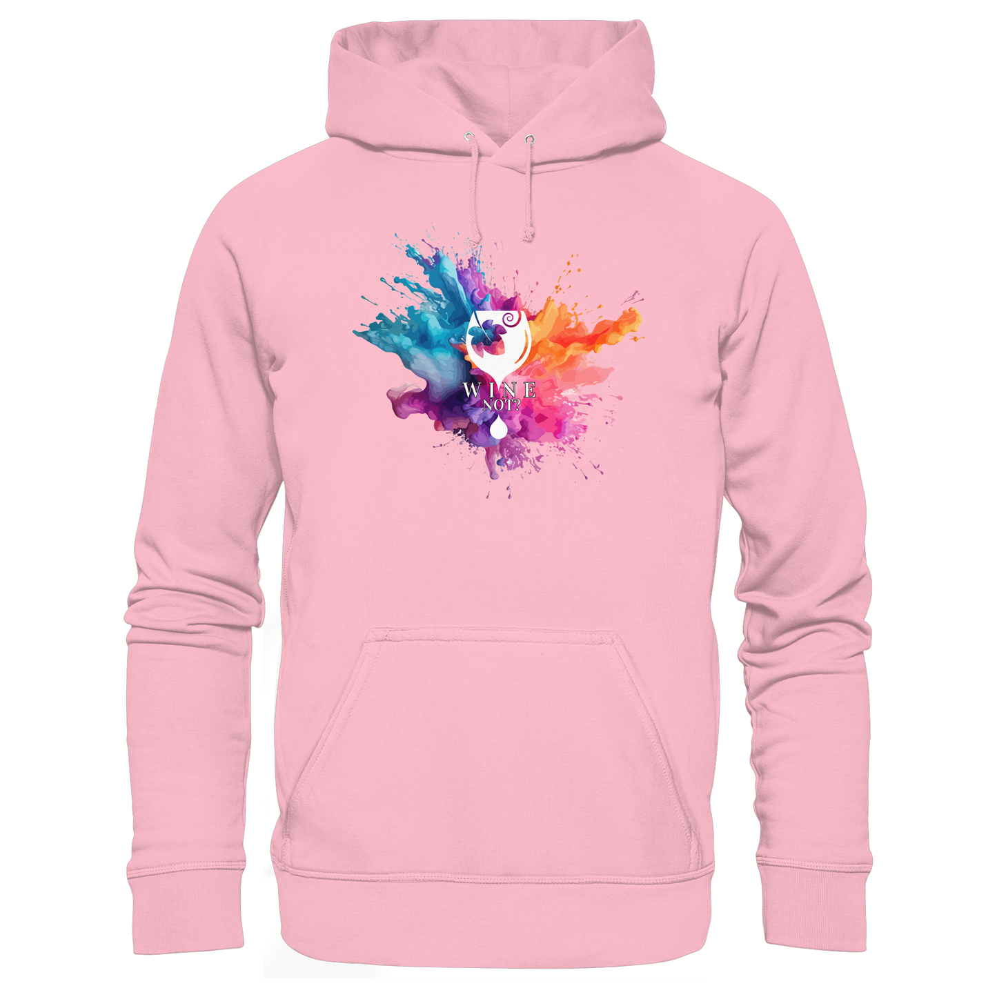 Wine Not? - Organic Basic Hoodie