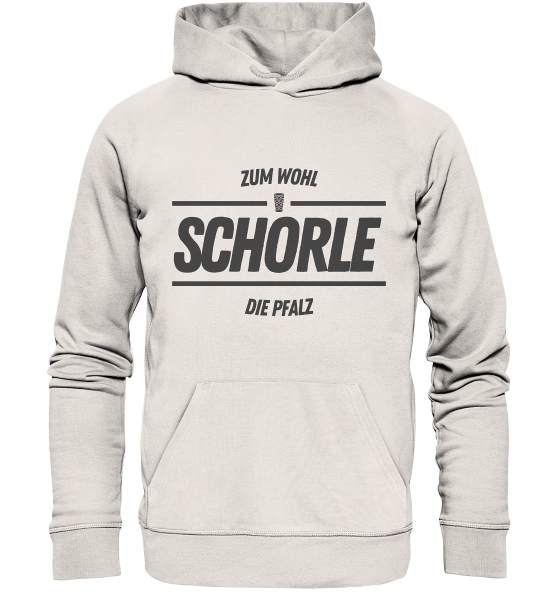 Zum Wohl die Pfalz - Organic Basic Hoodie