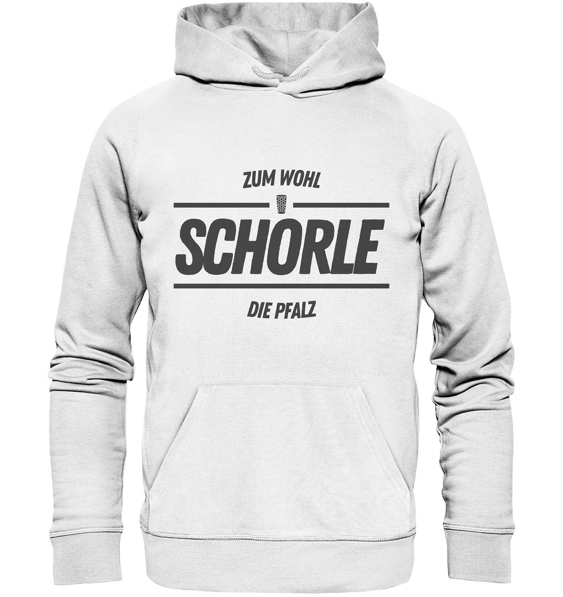 Zum Wohl die Pfalz - Organic Basic Hoodie