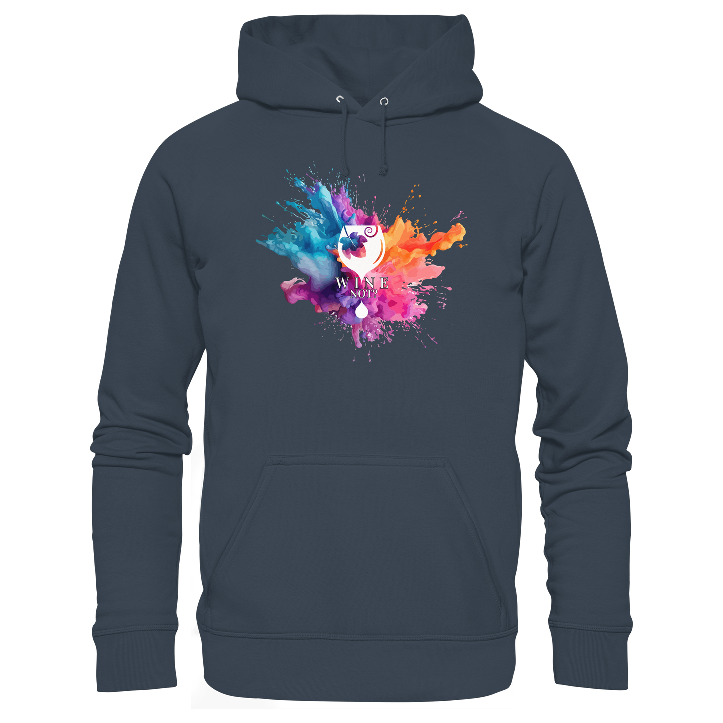 Wine Not? - Organic Basic Hoodie