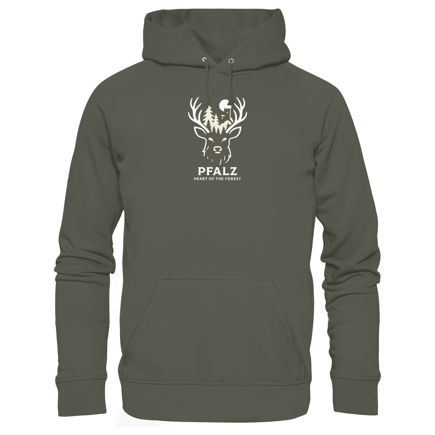 Herz des Waldes - Organic Basic Hoodie