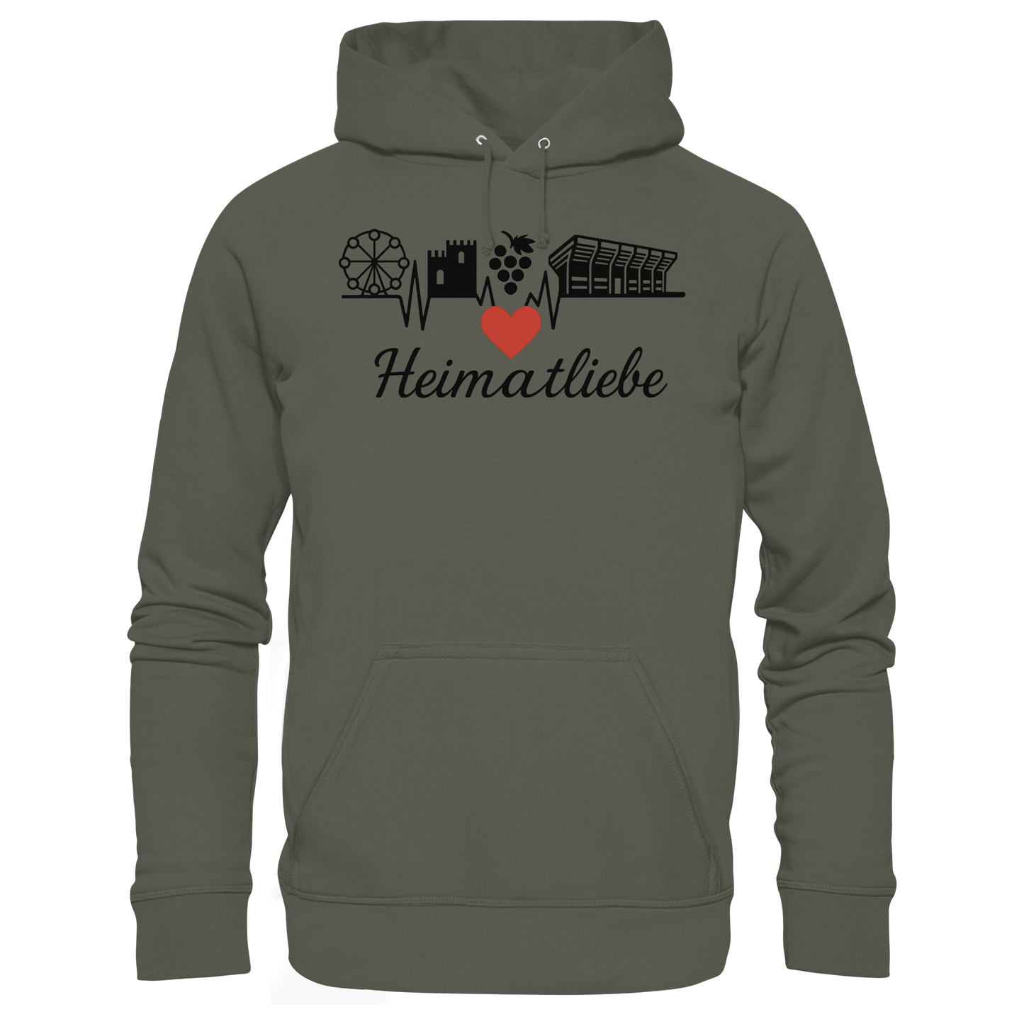 Heimatliebe - Unisex Organic Basic Hoodie