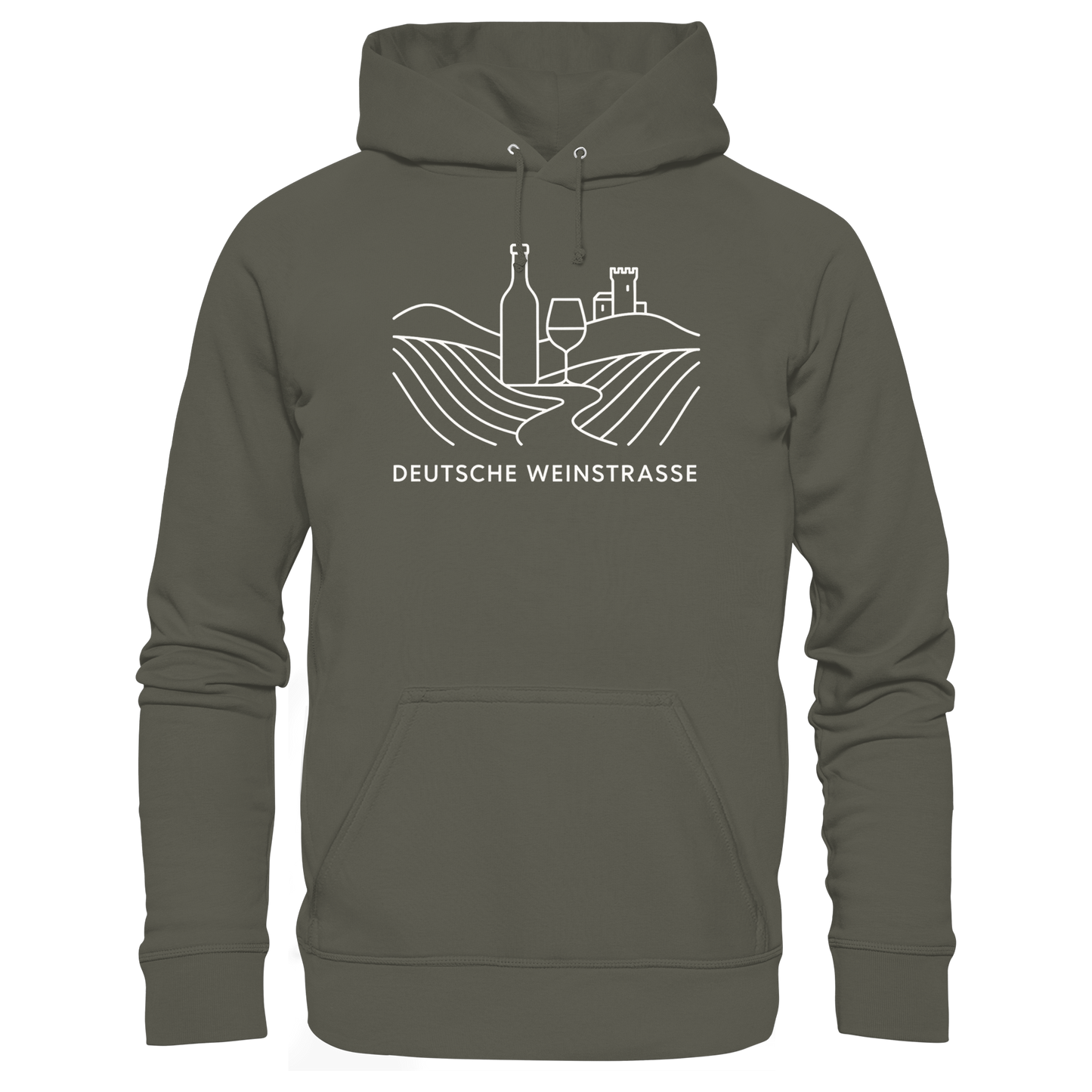 Deutsche Weinstraße - Organic Basic Hoodie