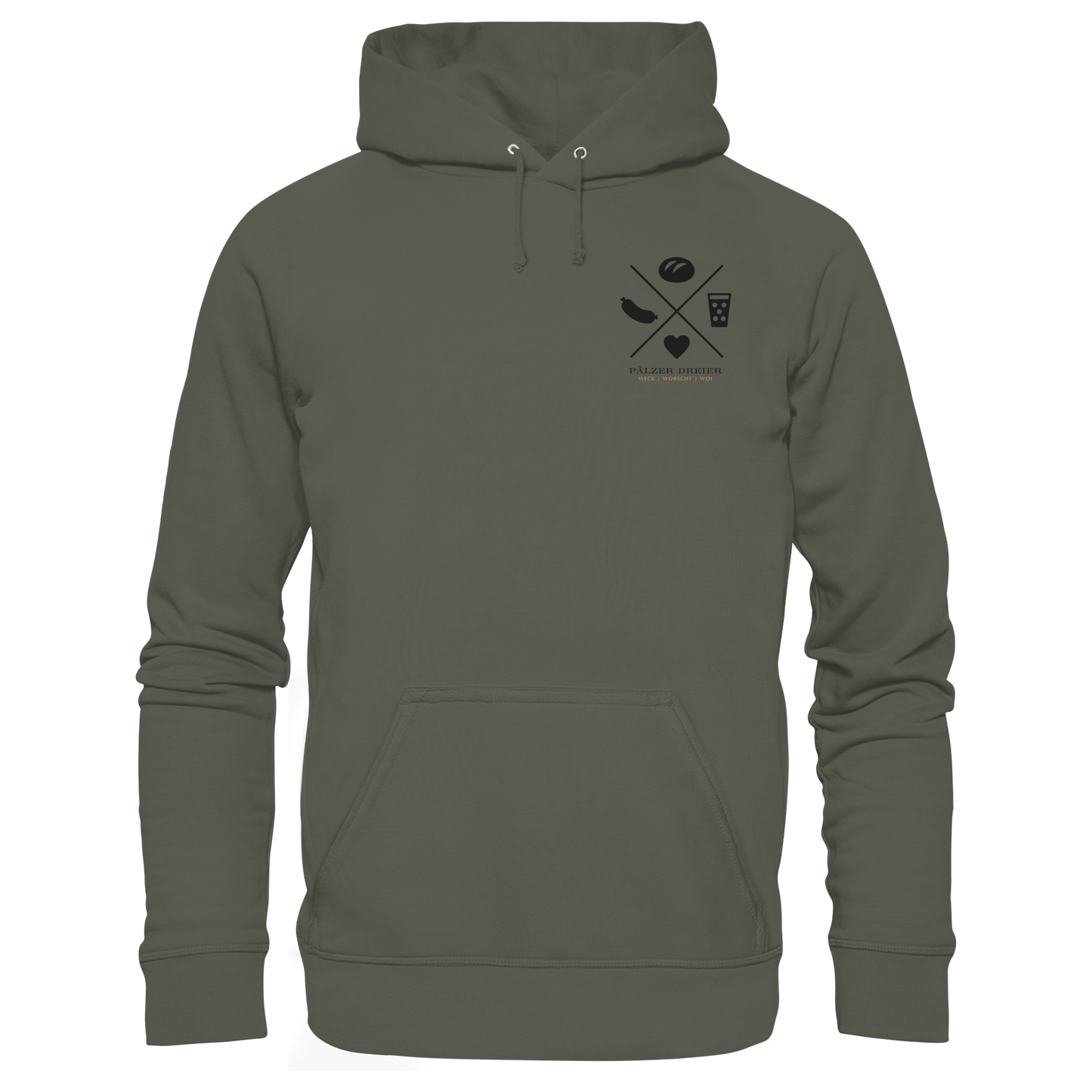 Weck Worscht Woi - Organic Basic Hoodie