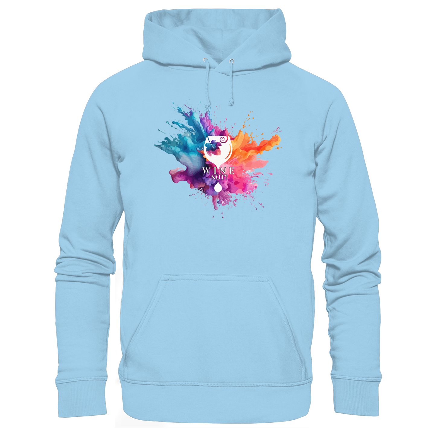 Wine Not? - Organic Basic Hoodie