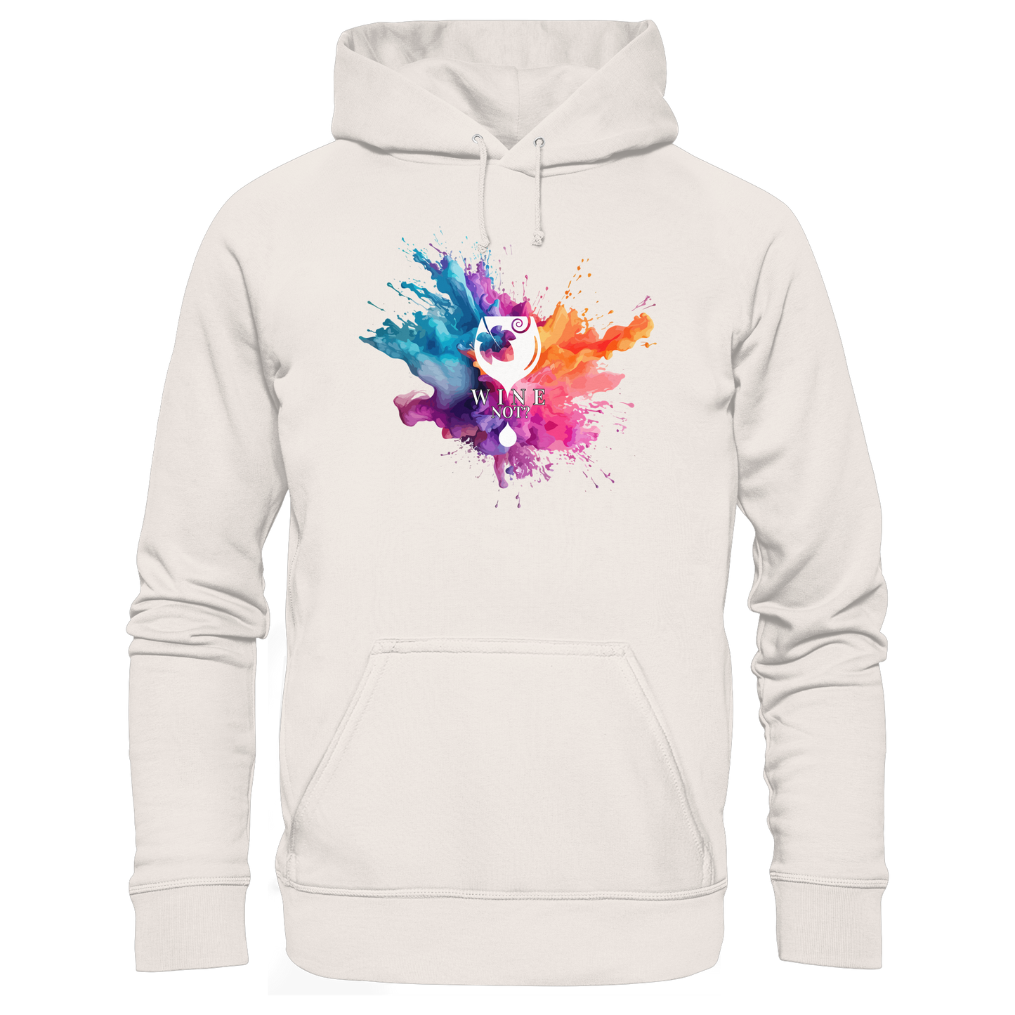 Wine Not? - Organic Basic Hoodie