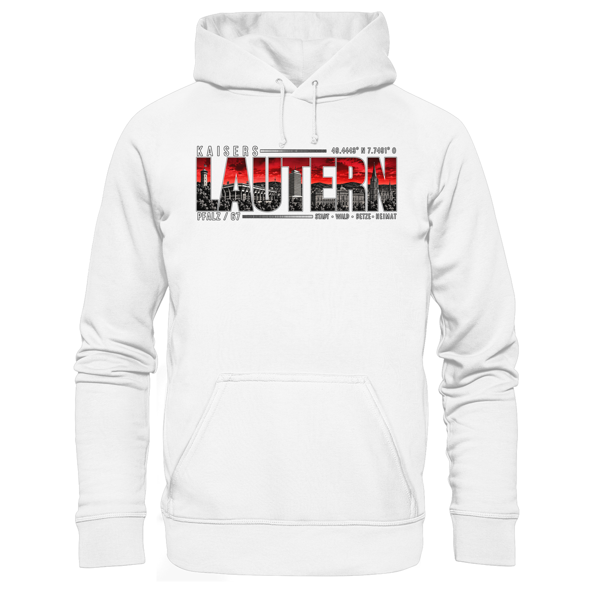 Lautre Skyline - Organic Basic Hoodie