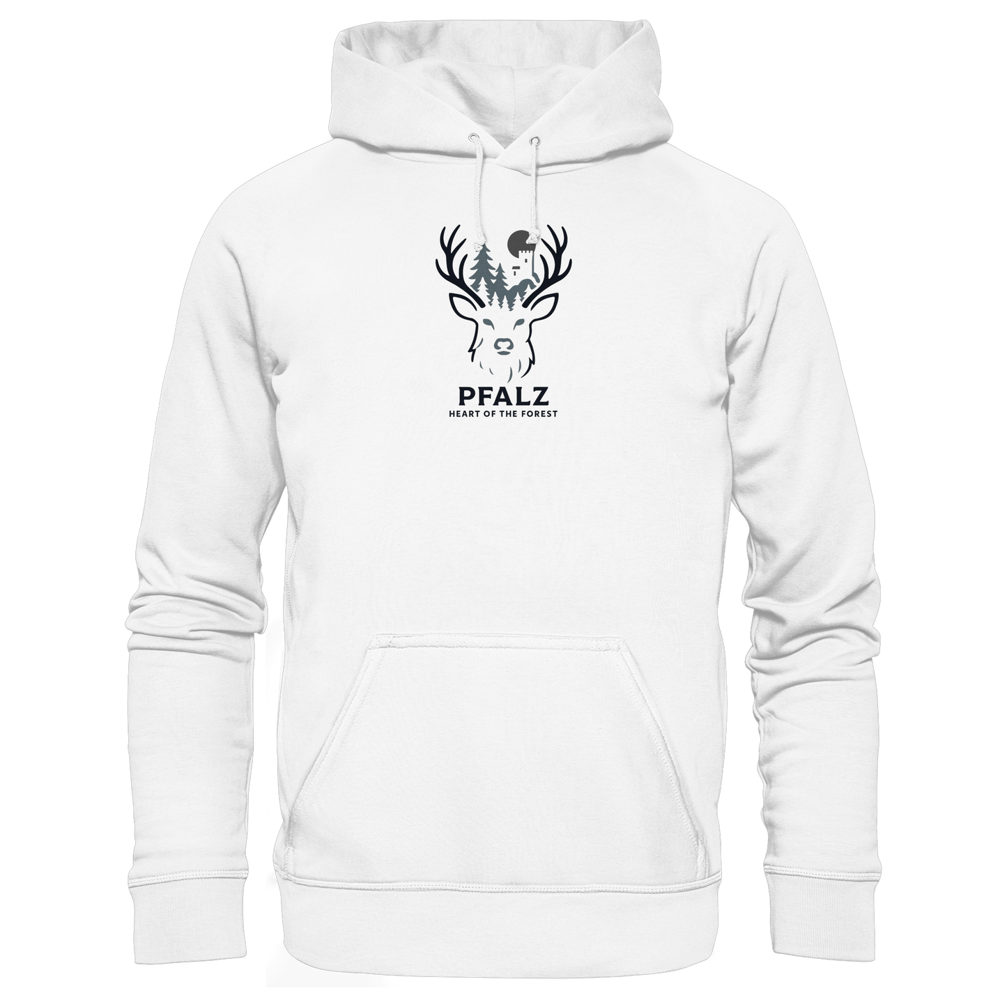 Herz des Waldes - Organic Basic Hoodie