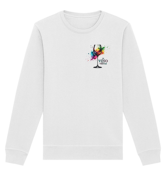 In Vino Veritas Sweater - Organic Basic Unisex Sweatshirt